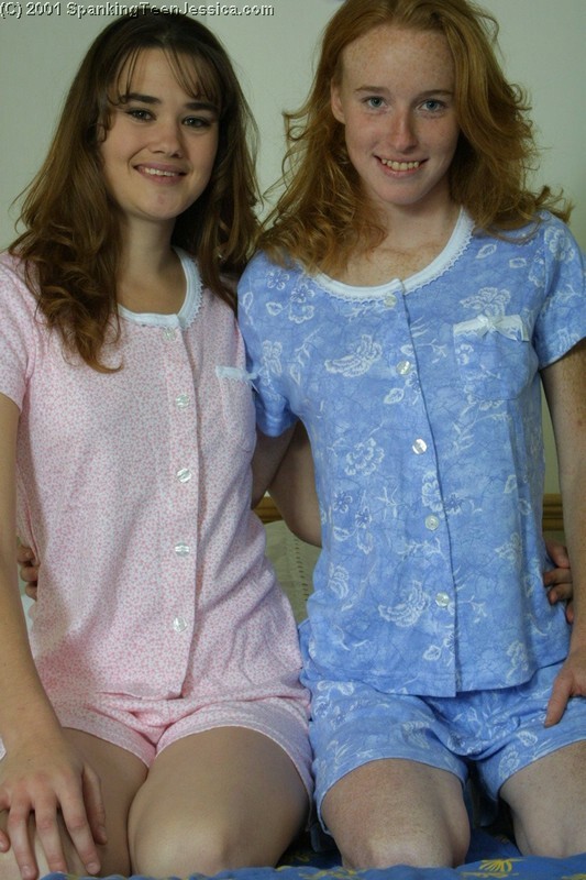 Jessica + Katie - Spanking Teen Jessica — 40