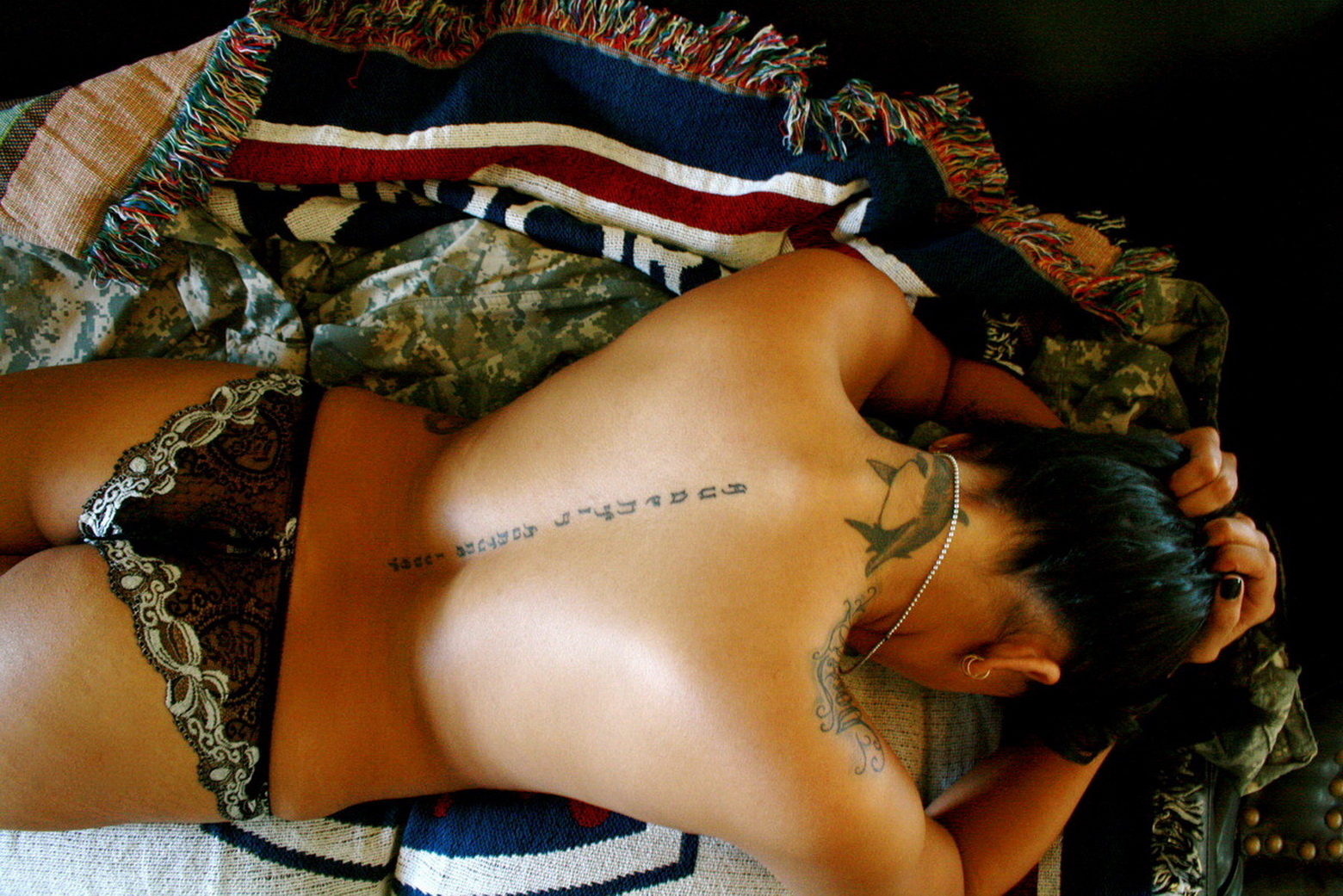 Hot Black Military Woman — 43