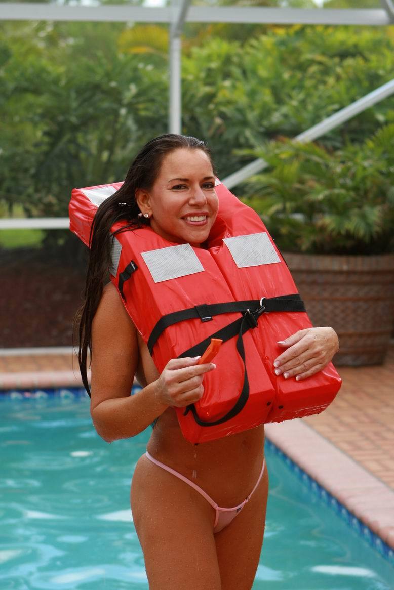 Alicia put life-jacket — 38
