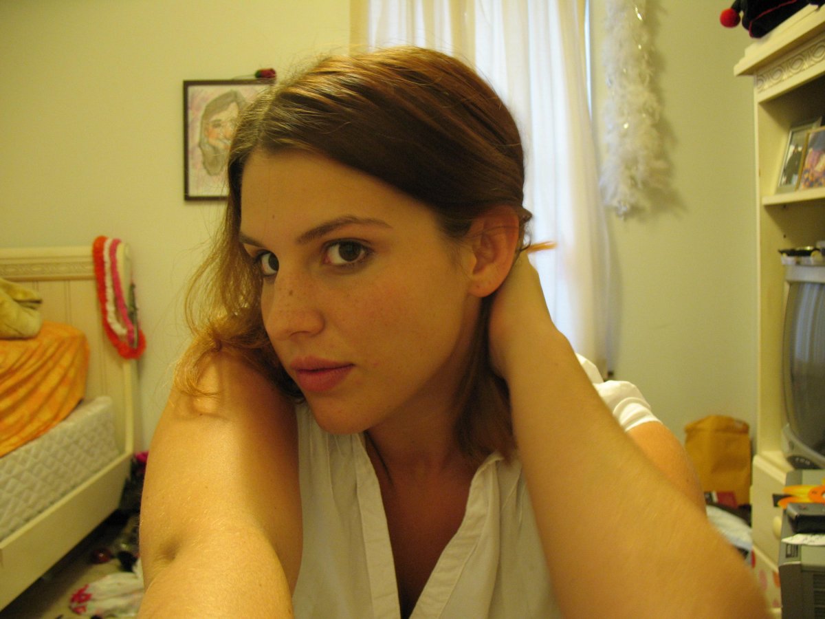 Dontleavethemayonnaiseout-White Shirt Black Bra — 28