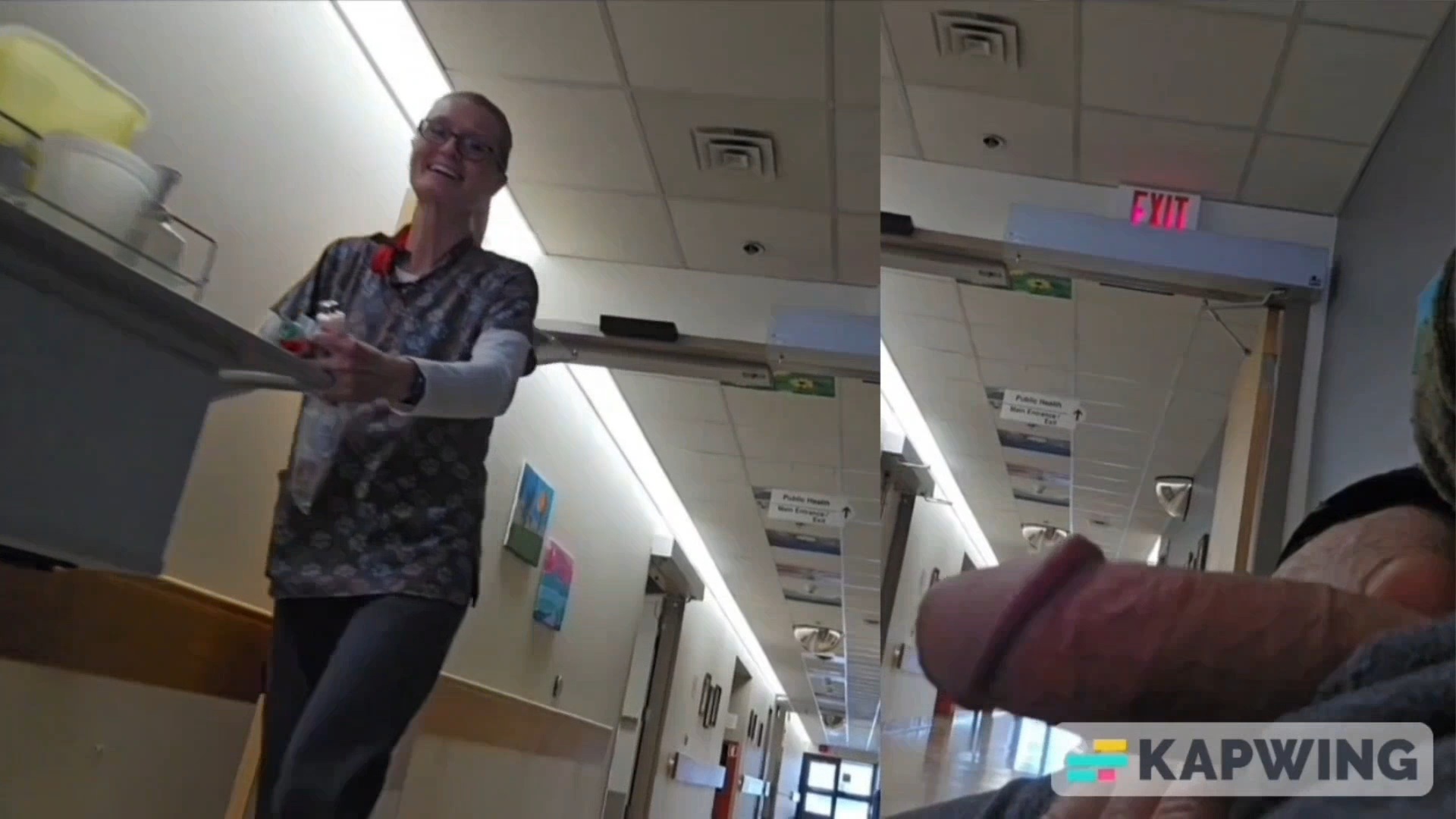 Nurse teen dickflash hospital — 12